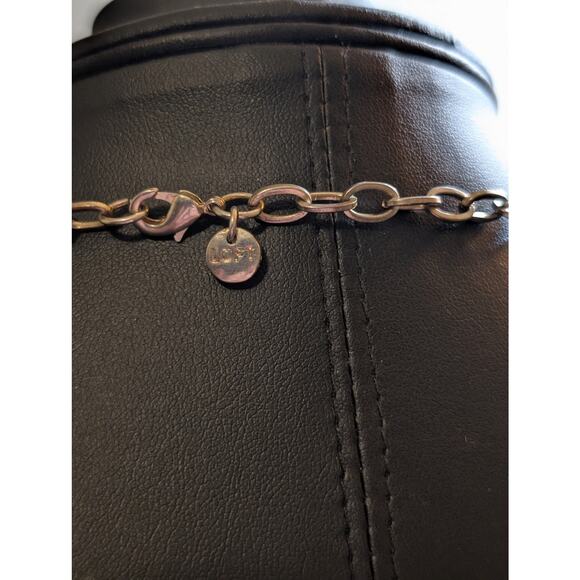 Two Coordinating Loft Beaded Orange Pink Yellow Gold Tone Beaded Long Necklaces - Picture 10 of 12